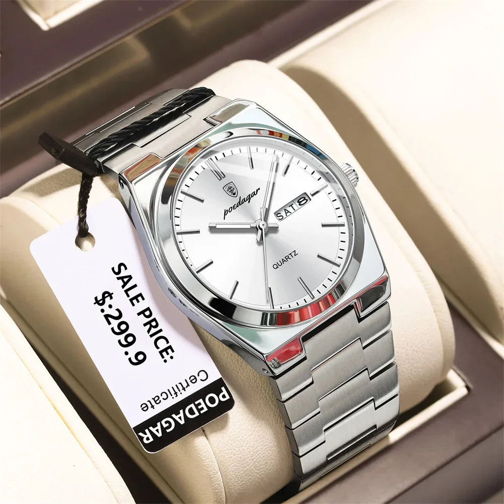 WATTFORD® Elegant Day Date Watch