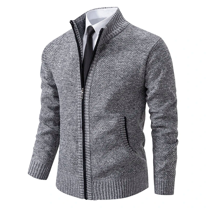 SERGEI® Sweater Grab Fleece Warm Zipper Cardigan