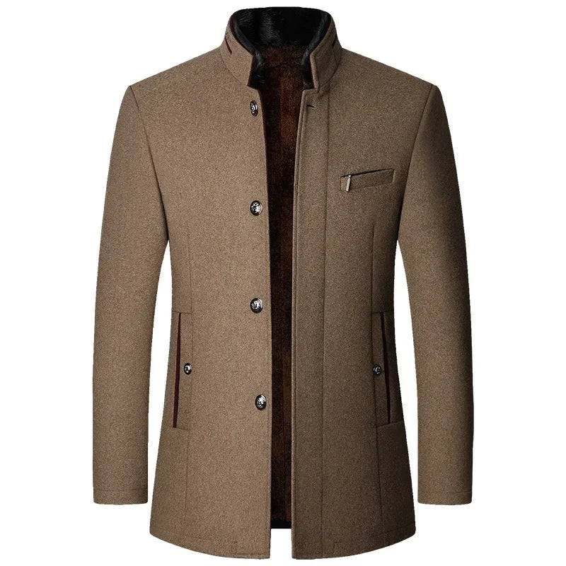 ALBRECHT™ Men's Woolen Blazers and Cashmere Trench Coat