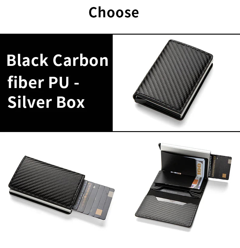 NERO® Minimalist RFID Blocking Card Holder Wallet for Men
