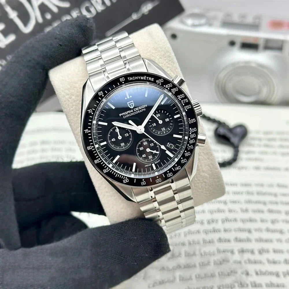 ENSINO® New Men's Automatic Date Sapphire Watch