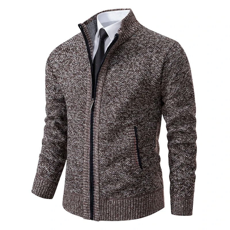 SERGEI® Sweater Grab Fleece Warm Zipper Cardigan