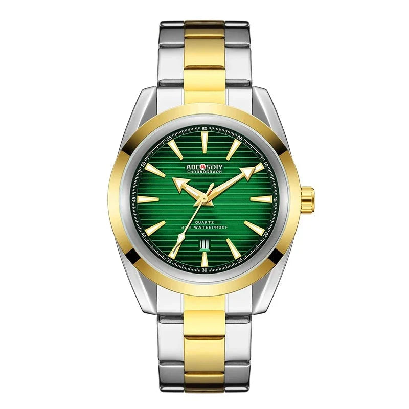 OSIMO® Men's Stainless Steel Business Watch