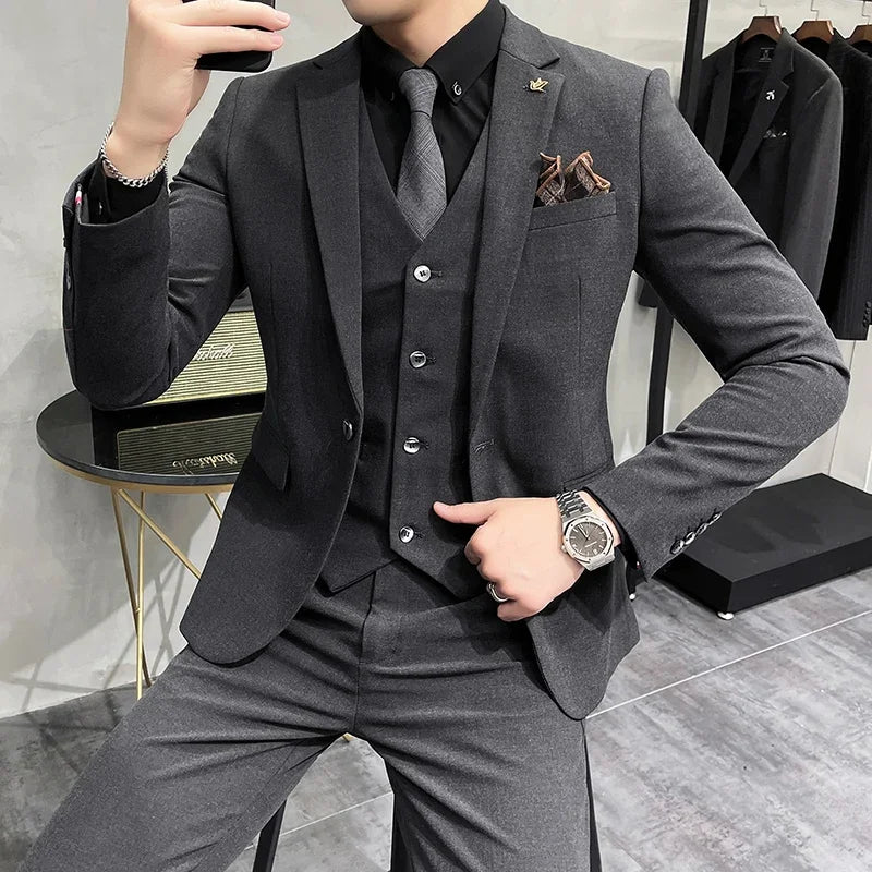 GIANLUCA® High-end 3 Piece Suit