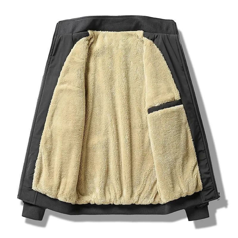 ASTORIDGE® Men’s Winter Fleece-Lined Cotton Jacket
