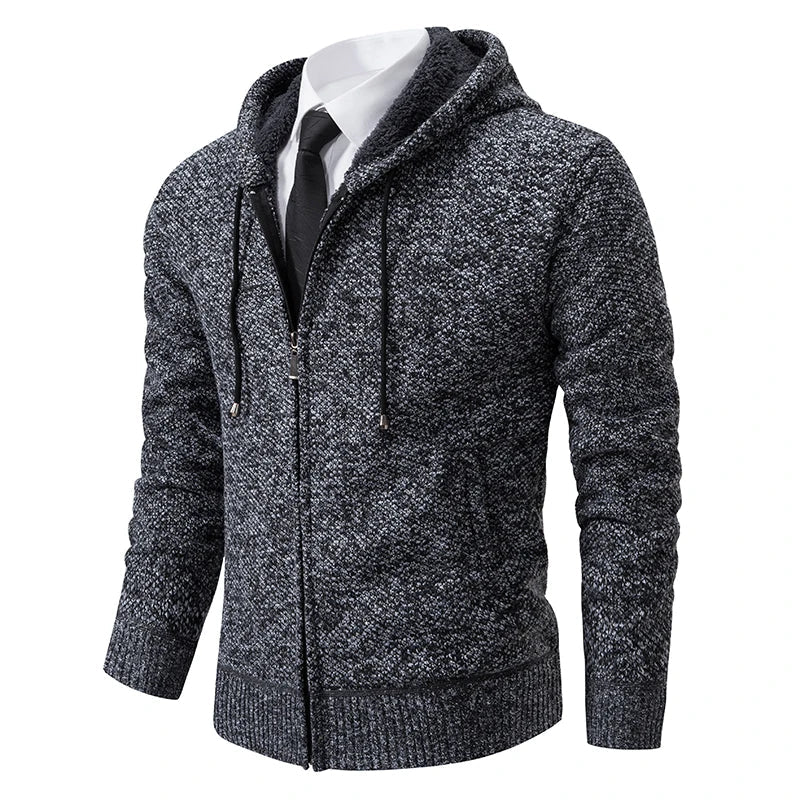 SERGEI® Sweater Grab Fleece Warm Zipper Cardigan