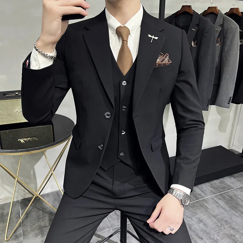 GIANLUCA® High-end 3 Piece Suit