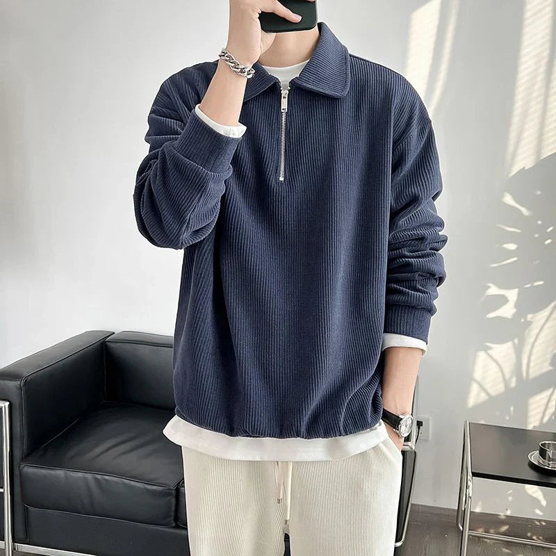 CHIC®  Old Money Men's Long Polo Shirt