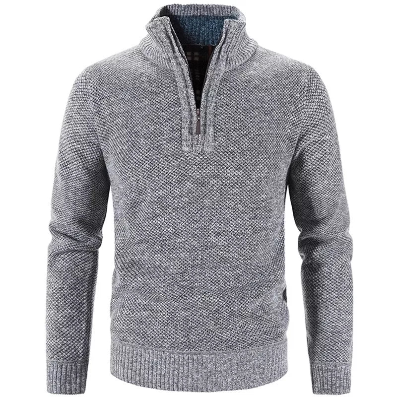 ROMEU® Men's Half Zipper Sweater