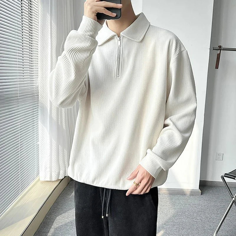 CHIC®  Old Money Men's Long Polo Shirt