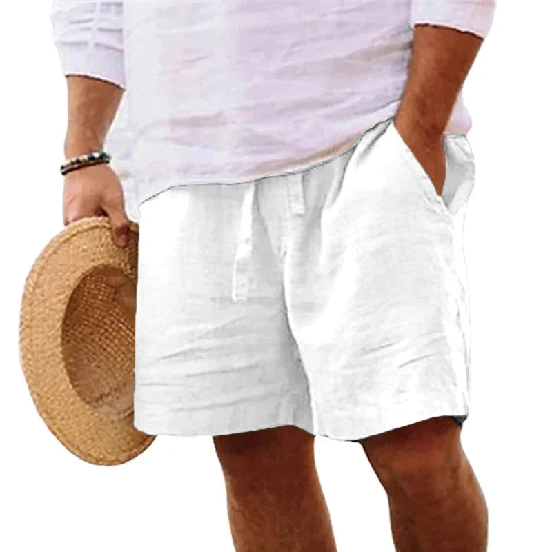 MIKHAIL®  Cotton Solid Color Short