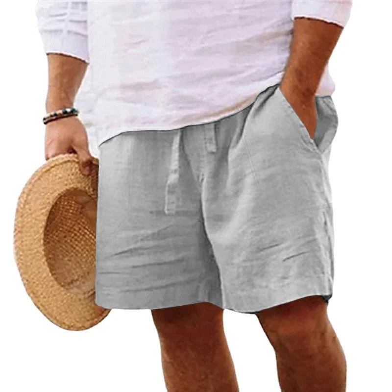 MIKHAIL®  Cotton Solid Color Short