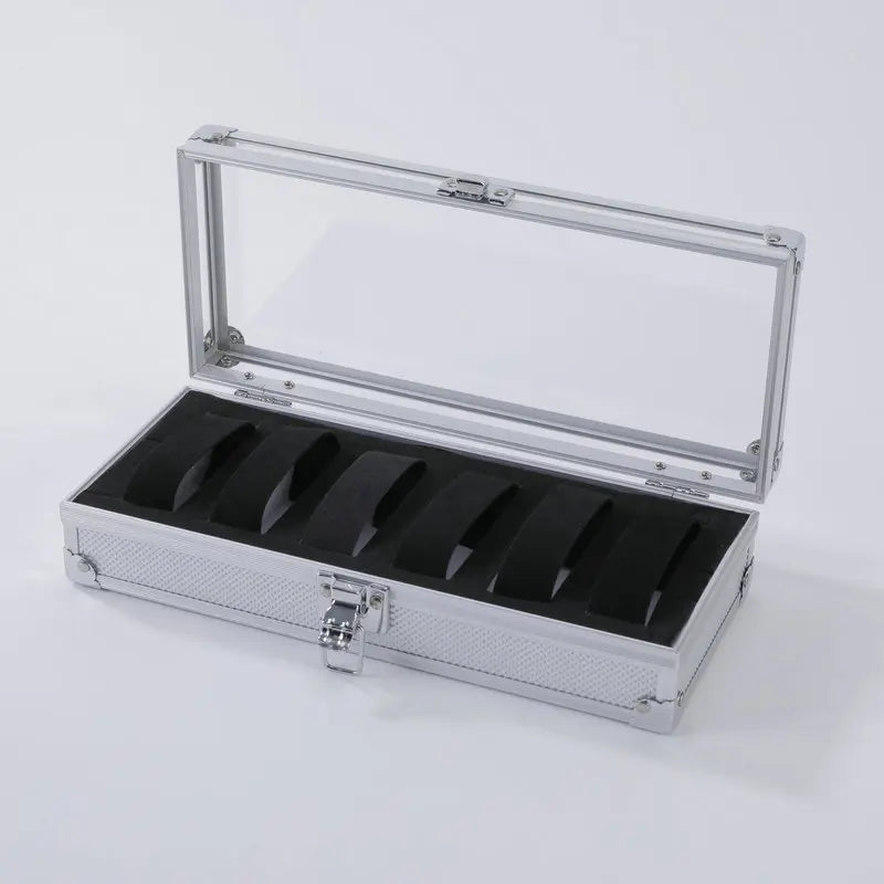 PREMMIO® Luxury Aluminum Alloy Watch Storage Box