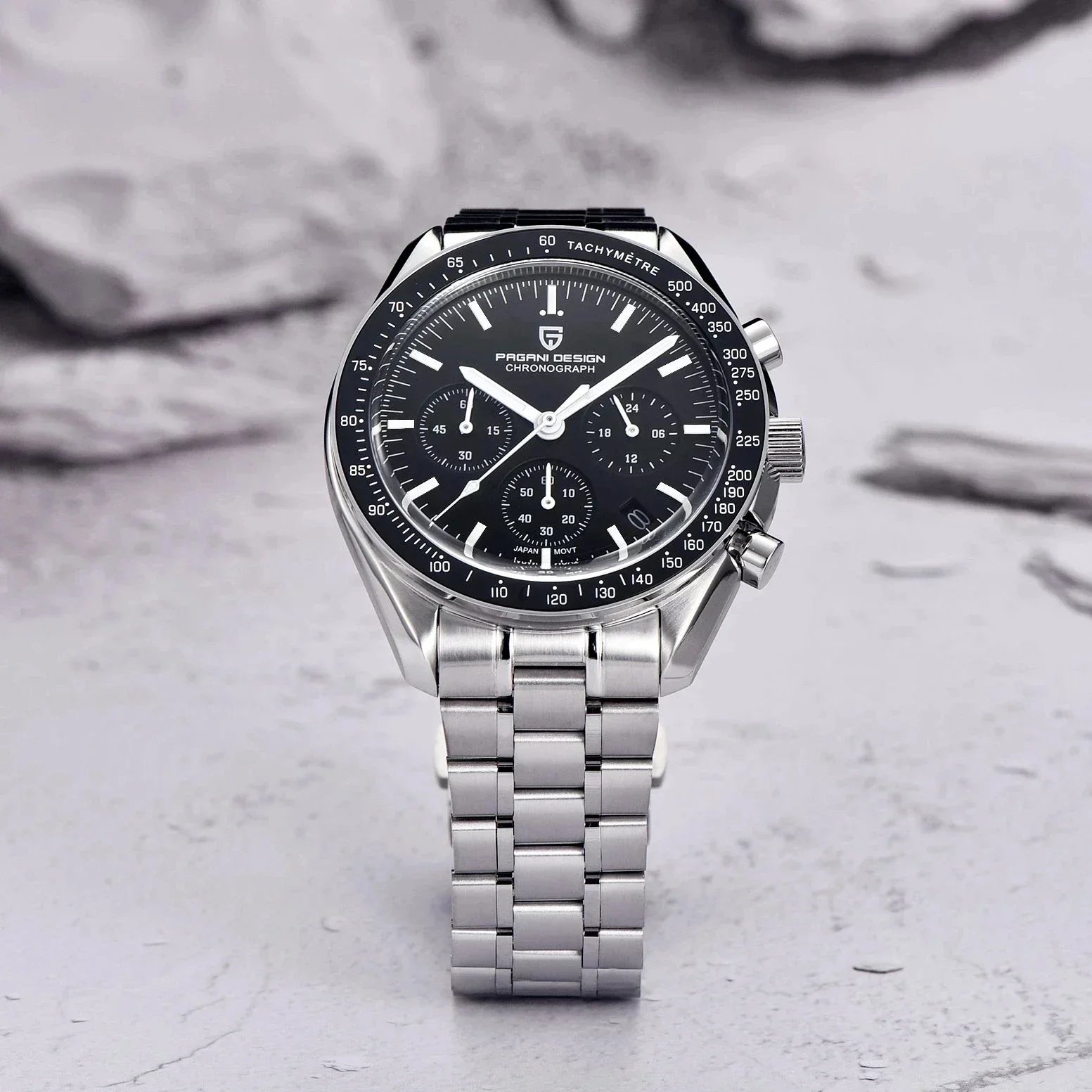 ENSINO® New Men's Automatic Date Sapphire Watch