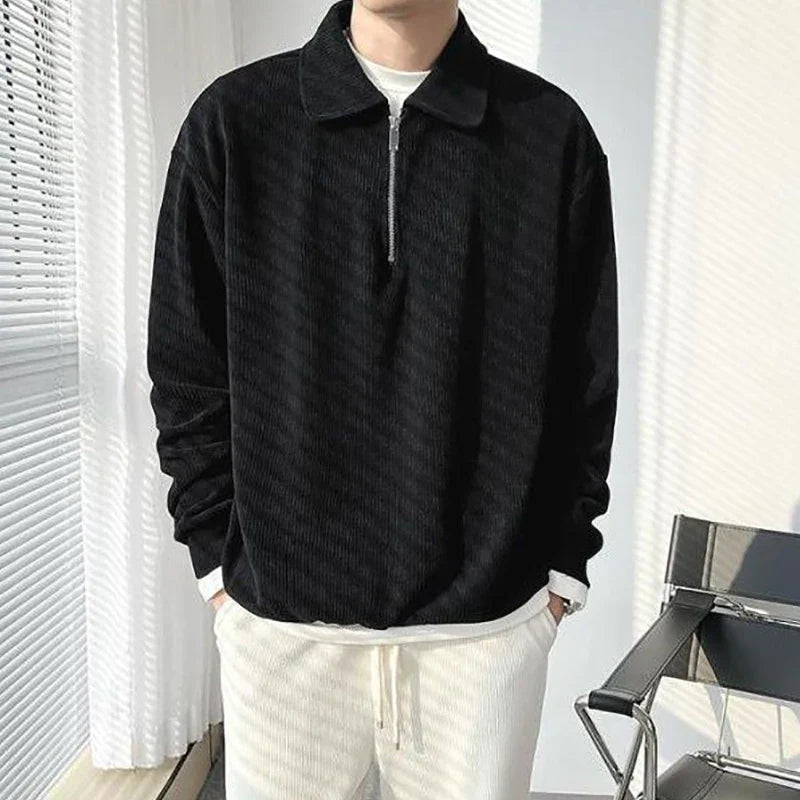 CHIC®  Old Money Men's Long Polo Shirt
