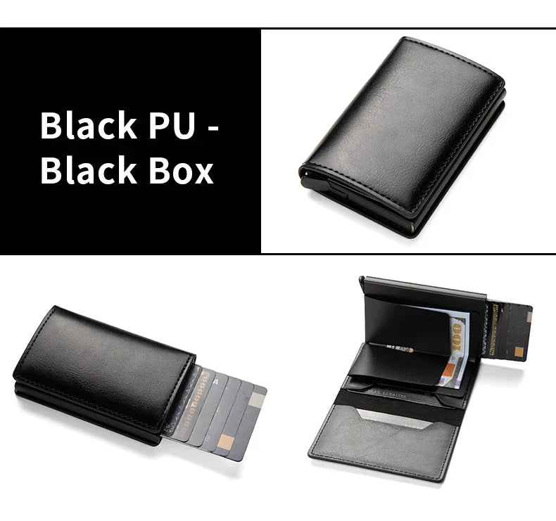 NERO® Minimalist RFID Blocking Card Holder Wallet for Men