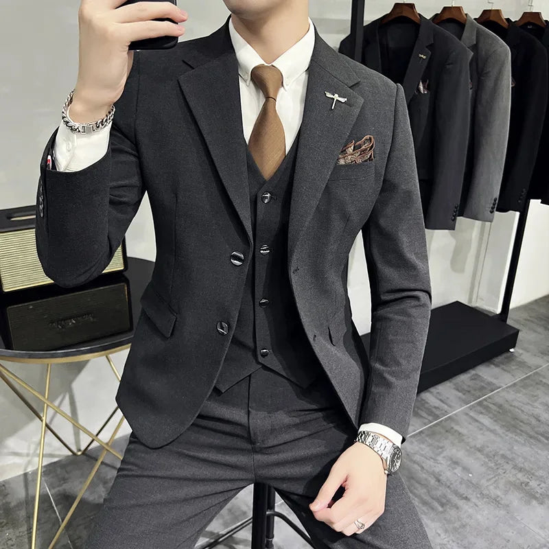 GIANLUCA® High-end 3 Piece Suit