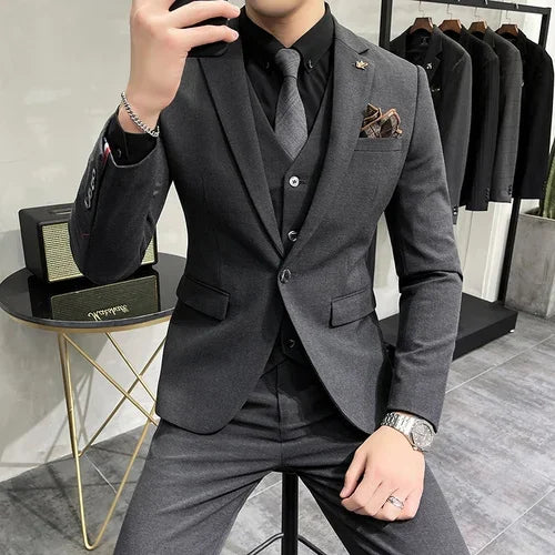 GIANLUCA® High-end 3 Piece Suit