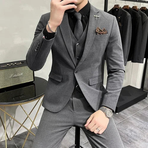 GIANLUCA® High-end 3 Piece Suit