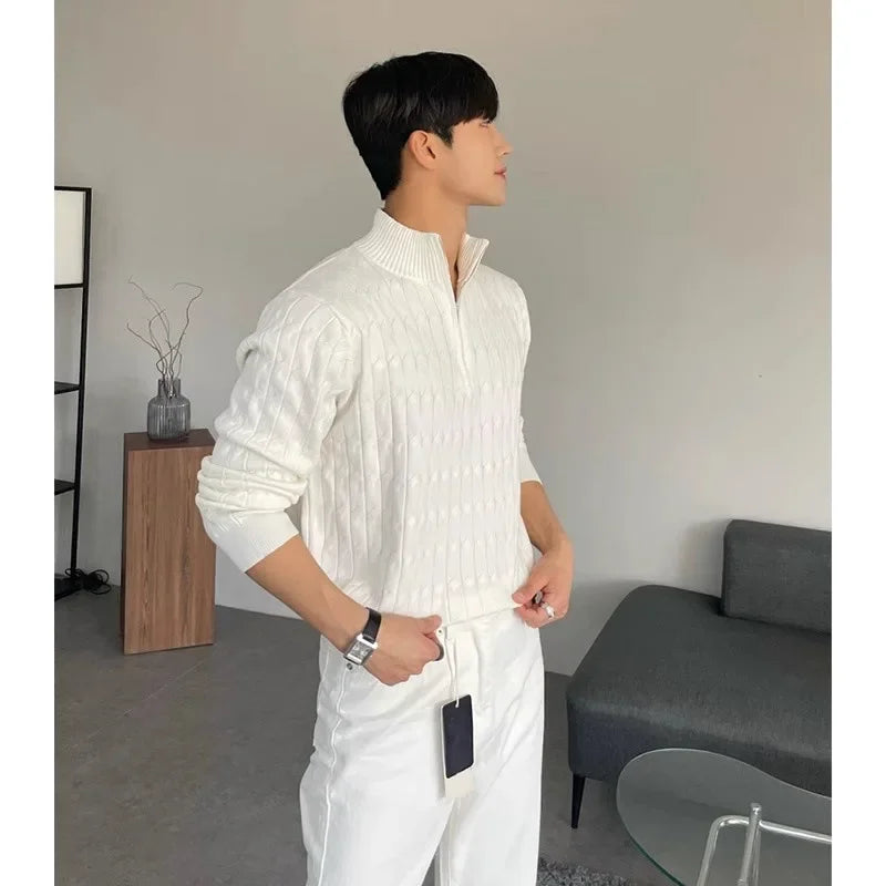 ROMA® Half-Zip Sweater – Modern Knit Collection