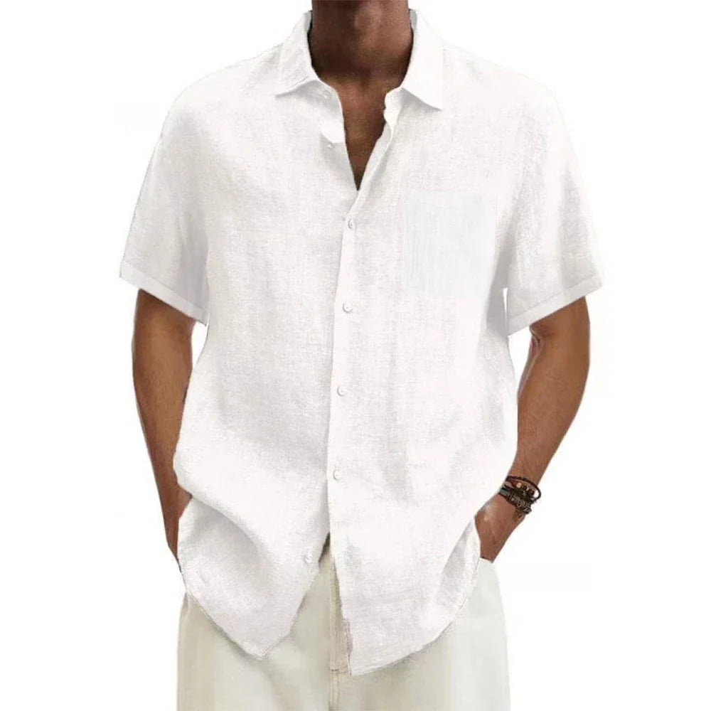 GAETA® Men's Short Sleeve Summer Shirt