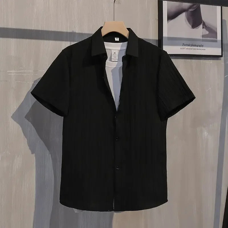 SALVANINI® Turn Down Collar Summer Shirt