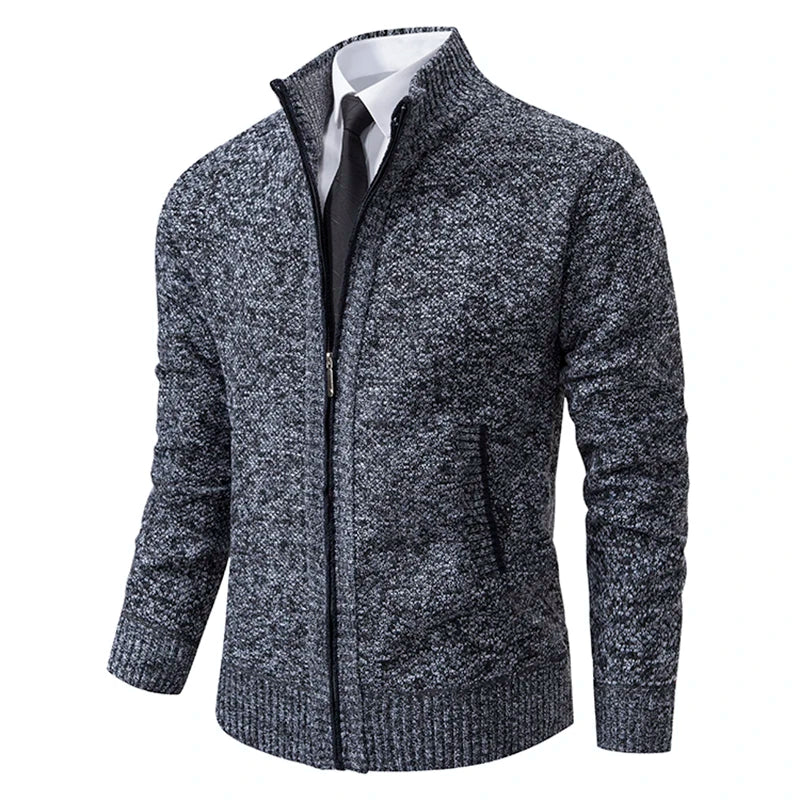 SERGEI® Sweater Grab Fleece Warm Zipper Cardigan