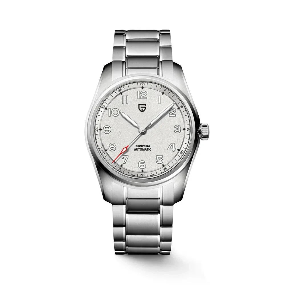 STELVON® 2024 New 38MM Men's Pilot Automatic Mechanical Watch NH35A YN55A Sapphire Waterproof 200m