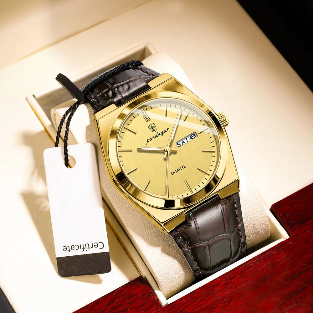 WATTFORD® Elegant Day Date Watch