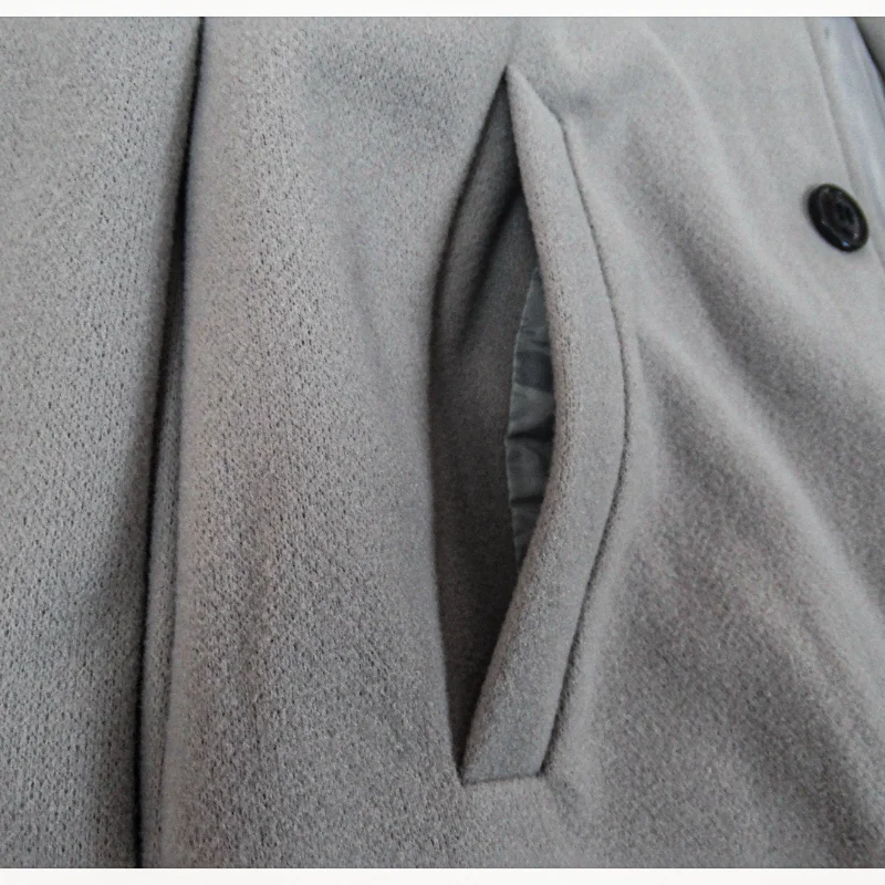 URBANNO® Solid Color Streetwear Jacket for Men