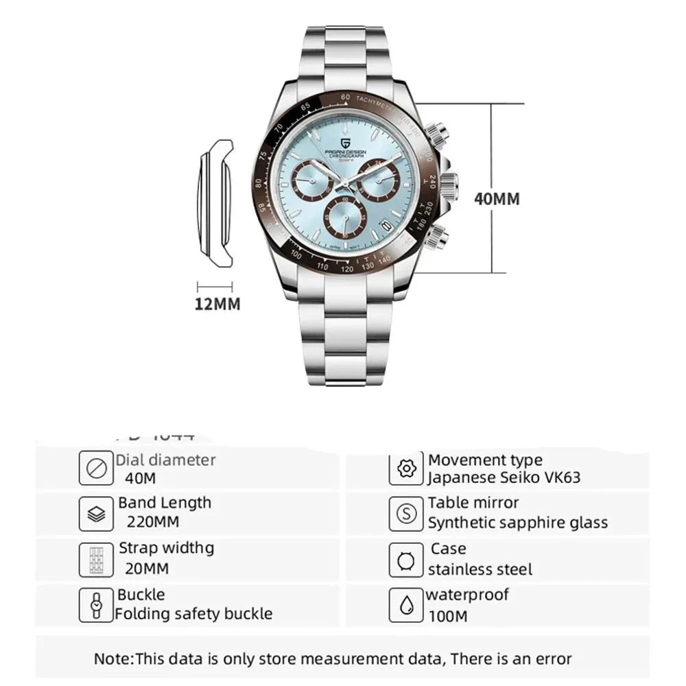 EDGAR® Modern Men's Steel Watch