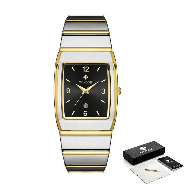 LYON®  Luxury Man's Square Watch
