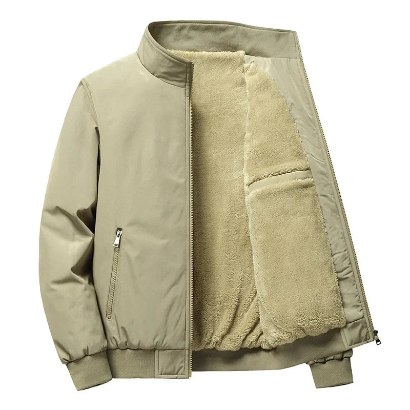 ASTORIDGE® Men’s Winter Fleece-Lined Cotton Jacket