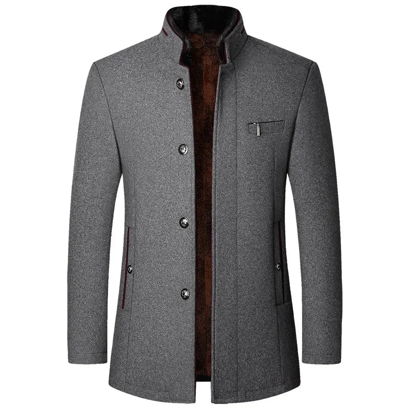 ALBRECHT™ Men's Woolen Blazers and Cashmere Trench Coat