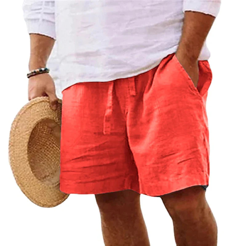 MIKHAIL®  Cotton Solid Color Short
