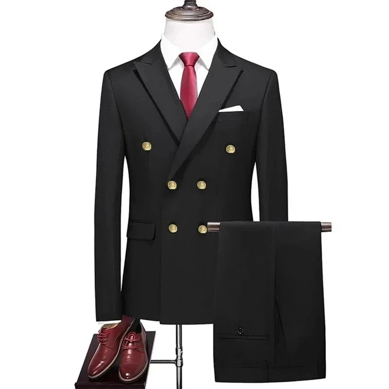 ATTICUS® Men’s Suit Two-Piece Set