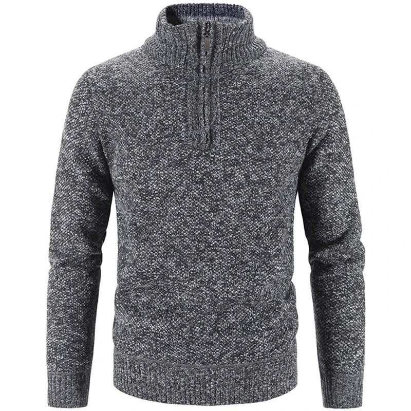 ROMEU® Men's Half Zipper Sweater