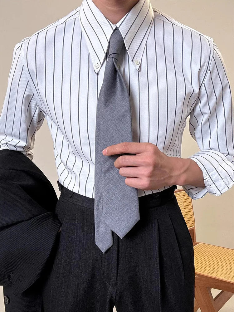 VERONA® Shirt – Vintage Striped Slim Edition