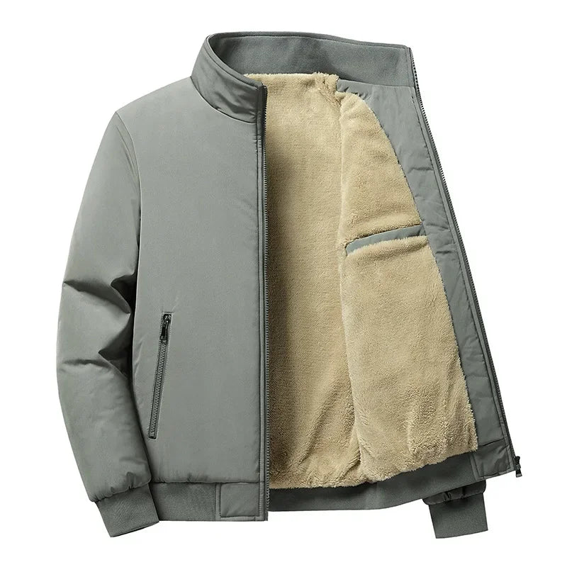 ASTORIDGE® Men’s Winter Fleece-Lined Cotton Jacket