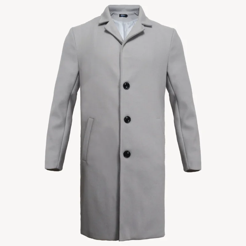 URBANNO® Solid Color Streetwear Jacket for Men
