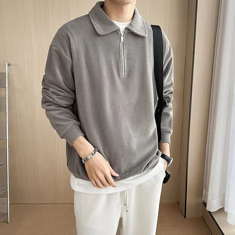CHIC®  Old Money Men's Long Polo Shirt