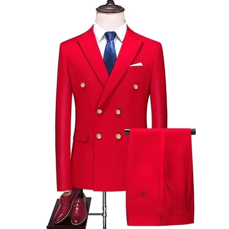 ATTICUS® Men’s Suit Two-Piece Set