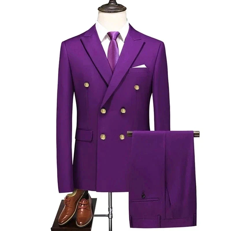 ATTICUS® Men’s Suit Two-Piece Set