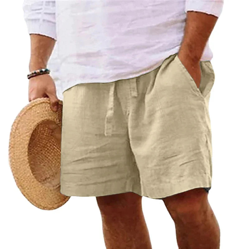 MIKHAIL®  Cotton Solid Color Short