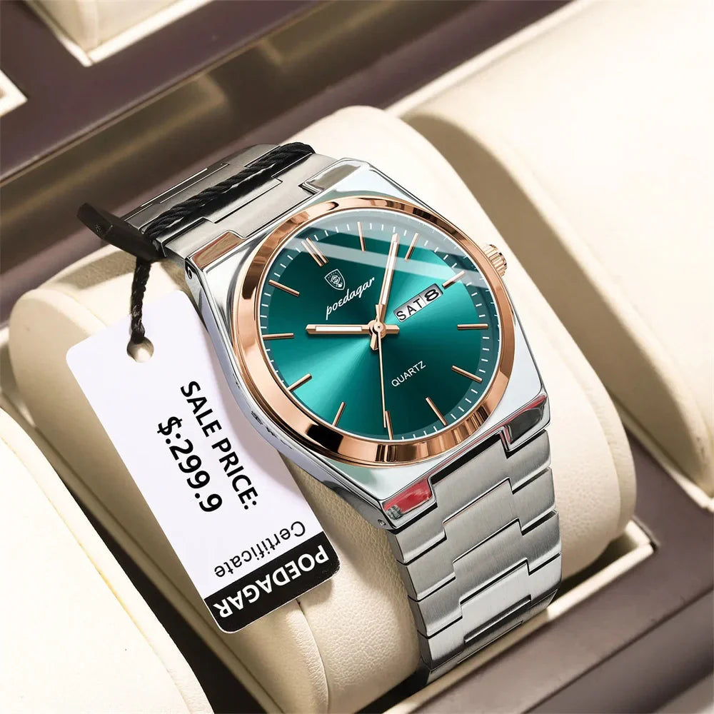 WATTFORD® Elegant Day Date Watch