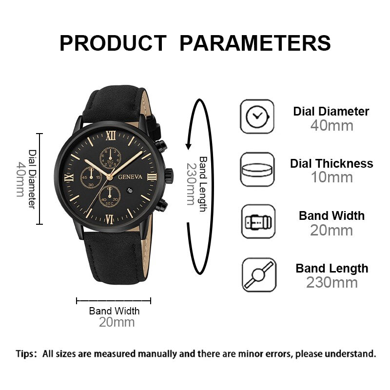 GENEVA® Quartz Men's Watch