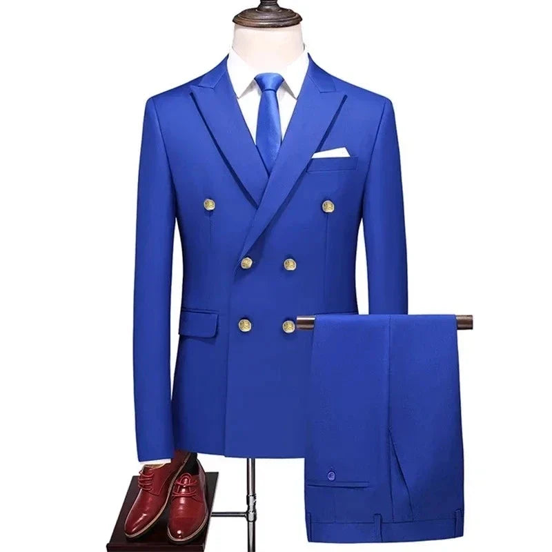 ATTICUS® Men’s Suit Two-Piece Set