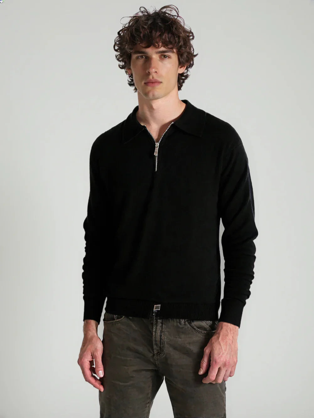 CALORÉ® Men's Polo Pullover Sweatshirt