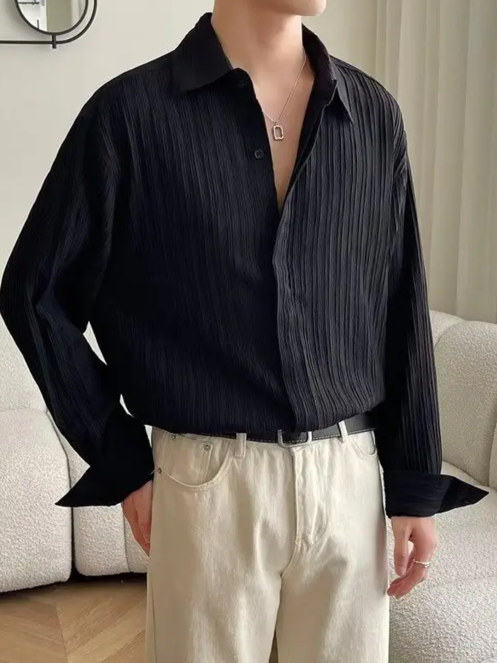 FRANKO® Long Sleeve Line Shirt