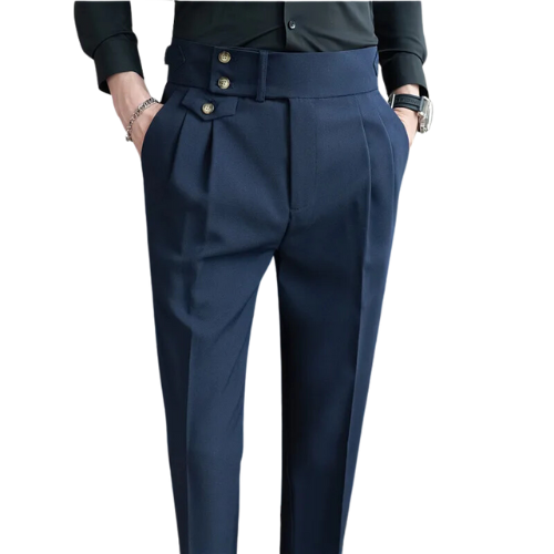 ARLINGTON® 2024 British Style High Waist Slim Fit Suit Pants for Men